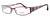 Fysh Designer Eyeglasses Collection 3398 in Burgundy & Grey :: Rx Bi-Focal
