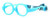 Miraflex Mini Baby Infant Flexible Eyeglass Frames in Baby Blue :: Custom Left & Right Lens