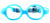 Miraflex Mini Baby Infant Flexible Eyeglass Frames in Baby Blue :: Rx Single Vision