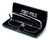 Calabria FAST-FOLD Metal Folding Eyeglasses w/ Case in Gold :: Rx Bi-Focal