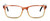 Parkman Handcrafted Eyeglasses Francesa in Cranberry Tan with Wine Cork ; Made in the USA :: Rx Single Vision