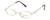 Calabria Kids Fit MetalFlex Designer Eyeglasses FF in Gold :: Custom Left & Right Lens