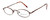 Calabria Kids Fit MetalFlex Designer Eyeglasses H in Brown :: Custom Left & Right Lens