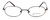 Calabria MetalFlex Designer Eyeglasses P in Antique Brown :: Custom Left & Right Lens