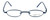 Calabria MetalFlex Designer Eyeglasses 1003 in Blue :: Rx Single Vision