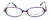 Calabria Viv Kids Zaps 3 Designer Eyeglasses in Purple :: Rx Single Vision