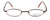 Calabria MetalFlex Designer Eyeglasses 1003 in Brown :: Rx Bi-Focal