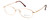 Calabria MetalFlex Designer Reading Glasses LL in Gold