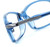 Bollé Designer Eyeglasses Elysee in Crystal Blue 70215 52mm :: Rx Single Vision