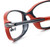 Bollé Designer Eyeglasses Elysee in Opaque Red 70217 50mm :: Custom Left & Right Lens