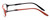 Bollé Designer Eyeglasses Elysee in Opaque Red 70217 50mm :: Rx Single Vision