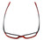 Bollé Neuilly Designer Eyeglasses in Opaque Red w/ Dark Gun :: Rx Bi-Focal