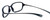 Bollé Neuilly Designer Reading Glasses in Shiny Black w/ Dark Gun