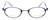 Judith Leiber Womens Designer Eyeglasses JL1635-07 in Purple :: Progressive