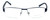 OGA Designer Reading Glasses 7923O-BB061 in Black & Blue