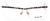 Anne Klein II Designer Eyeglasses 2059-809 in White Leopard :: Rx Bi-Focal
