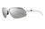 Smith Optics Parallel D Max Designer Sunglasses in White with Clear / Ignitor / Polarized Platinum Lens Set