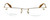 Alexander McQueen Designer Eyeglasses 4088 in Gold :: Custom Left & Right Lens