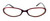 Jai Kudo Designer Eyeglasses EA1660 in Burgundy :: Custom Left & Right Lens