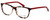 Calabria Viv 848 Designer Reading Glasses in Demi-Red
