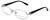Bvlgari Designer Eyeglasses 2166B-102 in Silver 52mm :: Rx Single Vision