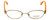 Coach Womens Designer Reading Glasses 'Randi' HC5032 in Gold (9072) 50mm