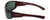 Harley-Davidson Official Designer Sunglasses HD0108V-48E in Brown Frame with Green Lens