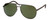 Harley-Davidson Official Designer Sunglasses HD2000-08Q in Gunmetal Frame with Carl Zeiss Green Lens