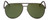 Harley-Davidson Official Designer Sunglasses HD2000-08Q in Gunmetal Frame with Carl Zeiss Green Lens