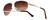Kenneth Cole 'Reaction' Designer Sunglasses Series KC1069-772 in Gold Frame with Amber Gradient Lens