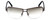 Kenneth Cole Designer Sunglasses KC7064-08C in Pewter Frame with Light Brown Gradient Flash Lens