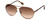 Kenneth Cole Designer Sunglasses KC7158-28F in Gold Frame with Brown Gradient Lens