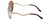 Guess 'G-By-Guess'  Designer Sunglasses Series GGU1107 in Gold Frame with Silver Mirror Lens