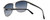 Guess  Designer Sunglasses GUF255 in Silver Frame with Green Lens