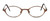 Regency International Designer Eyeglasses Mill 001 in Matte Brown 46mm :: Custom Left & Right Lens
