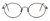 Regency International Designer Eyeglasses Prep in Dark Amber & Antique Silver 49mm :: Custom Left & Right Lens