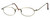 Regency International Designer Eyeglasses SL510 in Antique in Gold 46mm :: Rx Single Vision