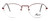 Regency International Designer Eyeglasses Lady in Lite Burgundy 54mm :: Rx Single Vision