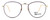 Regency International Designer Eyeglasses Ashley in Gold Pink 54mm :: Rx Bi-Focal