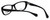 Kenneth Cole Designer Eyeglasses KC0202-001 in Black :: Custom Left & Right Lens