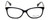 Kenneth Cole Designer Eyeglasses KC0212-001 in Black :: Custom Left & Right Lens