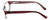 Kenneth Cole Reaction Designer Eyeglasses KC0743-050 in Transparent-Burgundy :: Custom Left & Right Lens