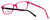 Kenneth Cole Reaction Designer Eyeglasses KC0764-001 in Black-Pink :: Custom Left & Right Lens