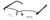 Kenneth Cole Reaction Designer Eyeglasses KC742-002 in Satin-Black :: Rx Single Vision