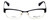 Kenneth Cole Designer Reading Glasses KC0199-005 in Black-Gold