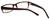 Kenneth Cole Reaction Designer Reading Glasses KC686-048 in Light-Brown