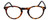 Calabria Elite Designer Eyeglasses CE103 in Matte Tortoise & Black :: Rx Single Vision