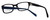 Argyleculture Designer Eyeglasses Hendrix in Black-Blue :: Custom Left & Right Lens