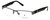 Argyleculture Designer Reading Glasses Parker in Charcoal 57mm