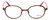 FACE Stockholm Variety 1319-5109 Designer Eyeglasses in Brown Pink :: Rx Bi-Focal